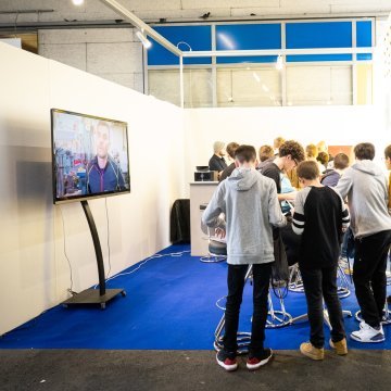 Le salon valaisan des formations et métiers. Martigny. Jeudi 9 mars 2023